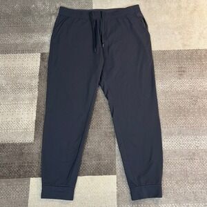 Public Rec All Day Everyday Jogger Pants Mens 38x32 Black Stretch Performance
